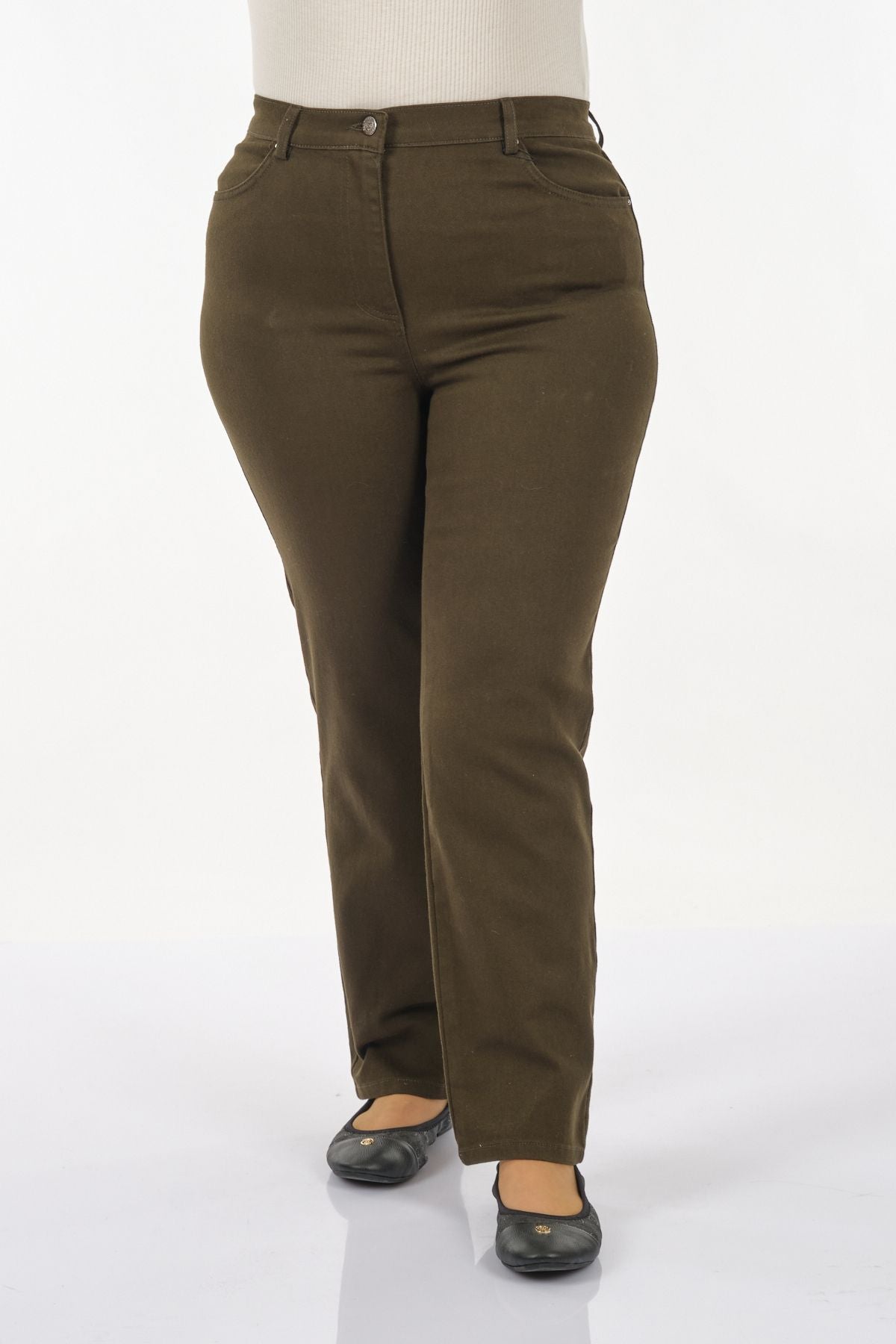 Seleste Yüksek Bel Kadın Pantolon - Minimalist Günlük Stil Secondary image
