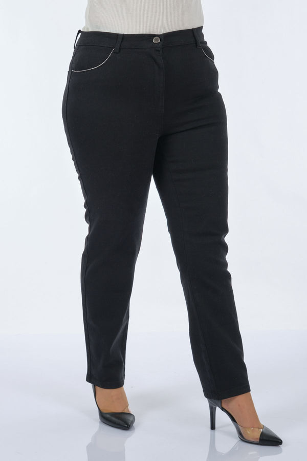 Seleste Yüksek Bel Kadın Pantolon - Minimalist Günlük Stil