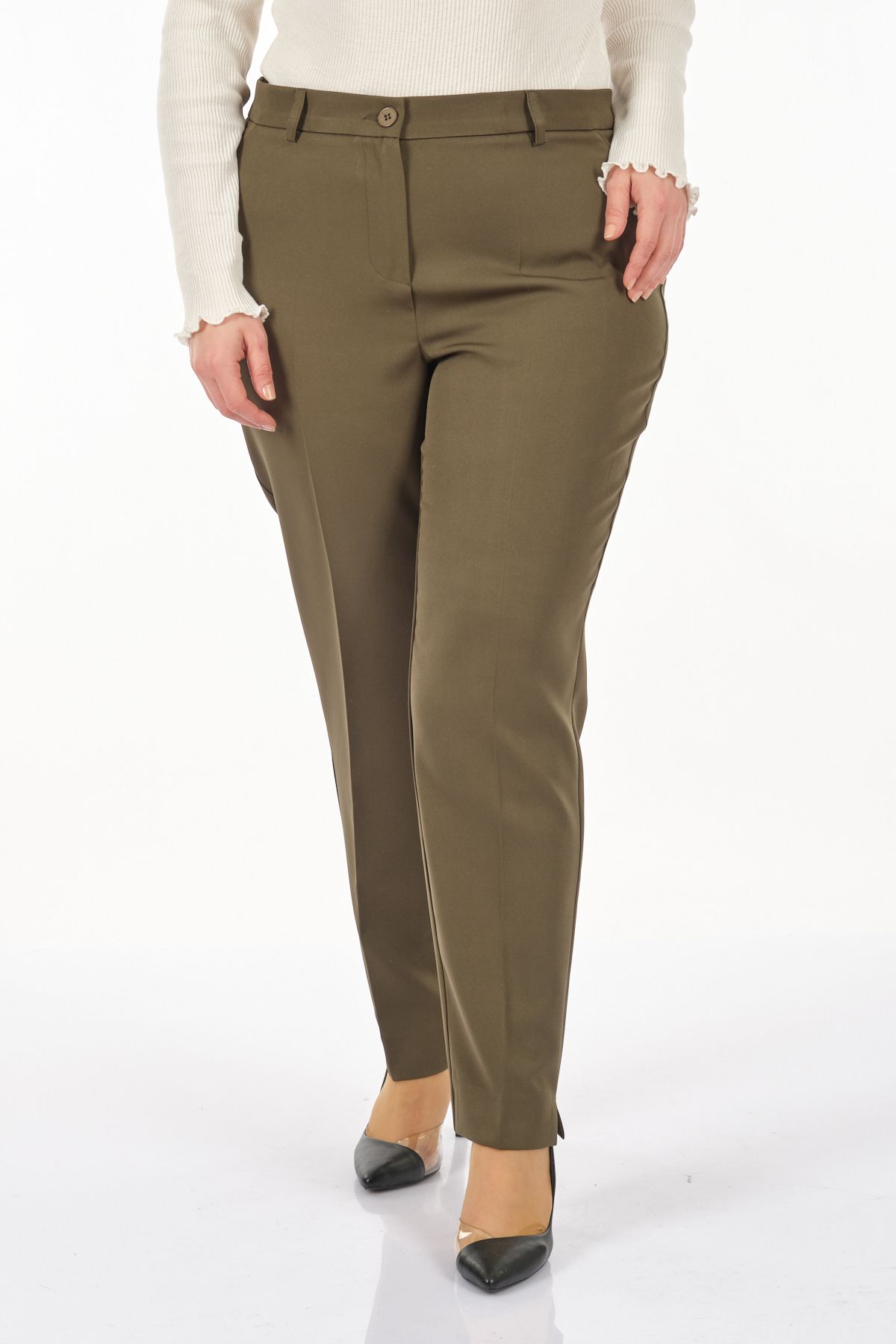 Seleste Minimalist Kadın Pantolon - Regular Fit - Günlük Kullanım İçin İdeal Main image