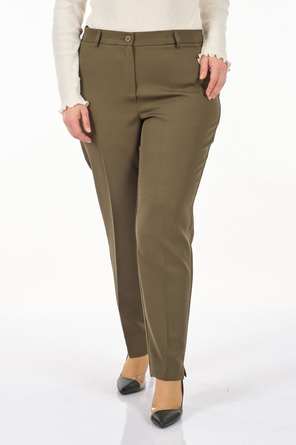 Seleste Minimalist Kadın Pantolon - Regular Fit - Günlük Kullanım İçin İdeal
