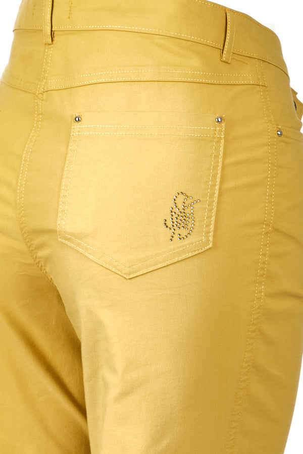 Seleste Minimalist Yüksek Bel Regular Fit Kadın Pantolon - Günlük Kullanım