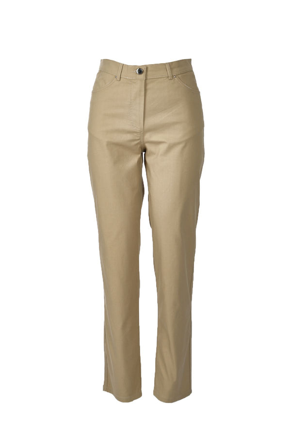 Seleste Minimalist Yüksek Bel Regular Fit Kadın Pantolon - Günlük Kullanım