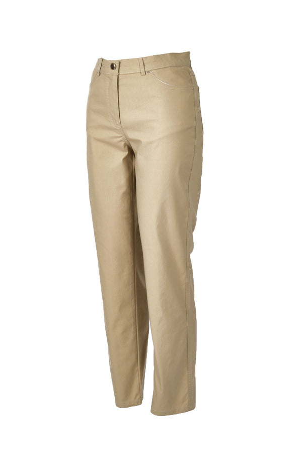 Seleste Minimalist Yüksek Bel Regular Fit Kadın Pantolon - Günlük Kullanım