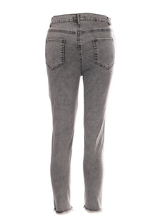 Seleste Yıldız Detaylı Midi Jean Pantolon - Minimalist Stil