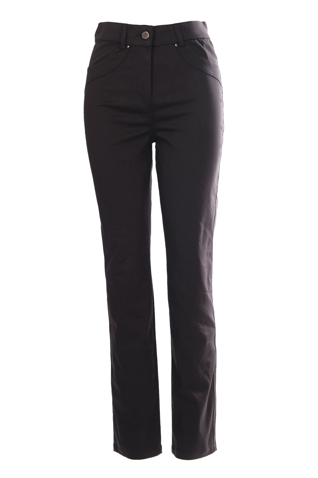 Seleste Minimalist Yüksek Bel Kadın Pantolon - Regular Fit - Günlük & Ofis