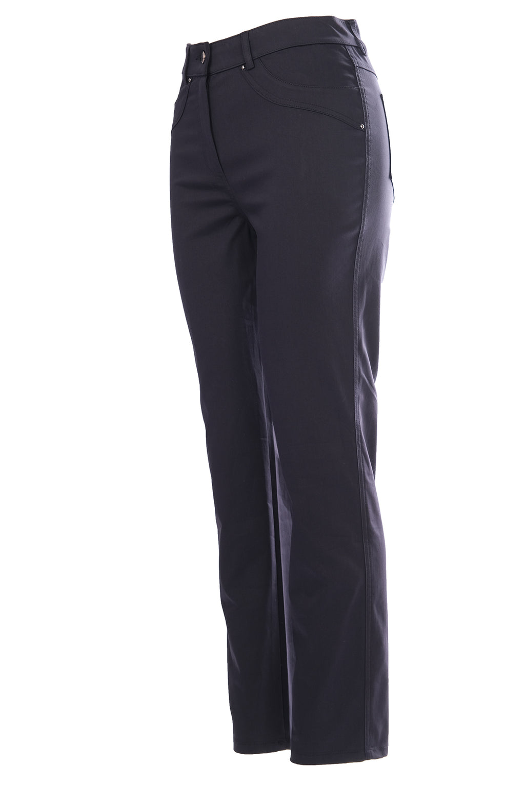 Seleste Minimalist Yüksek Bel Kadın Pantolon - Regular Fit - Günlük & Ofis