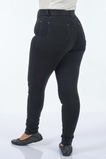 Seleste Minimalist High Waist Dar Paça Kadın Pantolon - Günlük Şıklık
