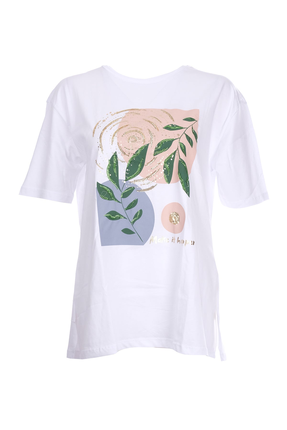 Sempre Oversize Minimalist Kadın Tunik - Kısa Kol - Günlük Secondary image