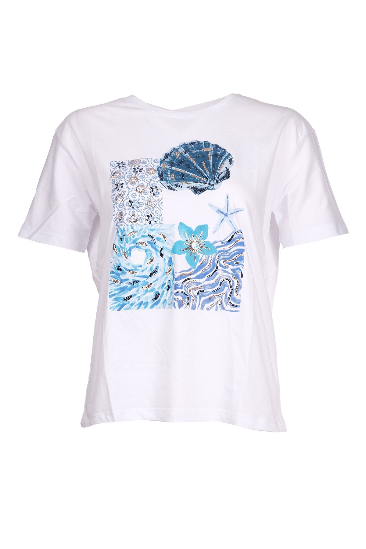 Sempre Oversize Minimalist T-Shirt - Kısa Kol - Günlük Kombinler İçin Secondary image