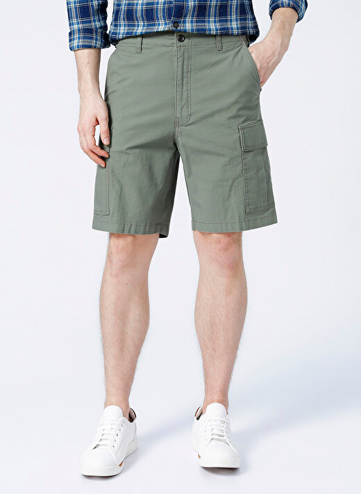 Dockers Erkek Regular Fit Kargo Şort - Minimalist Stil Secondary image