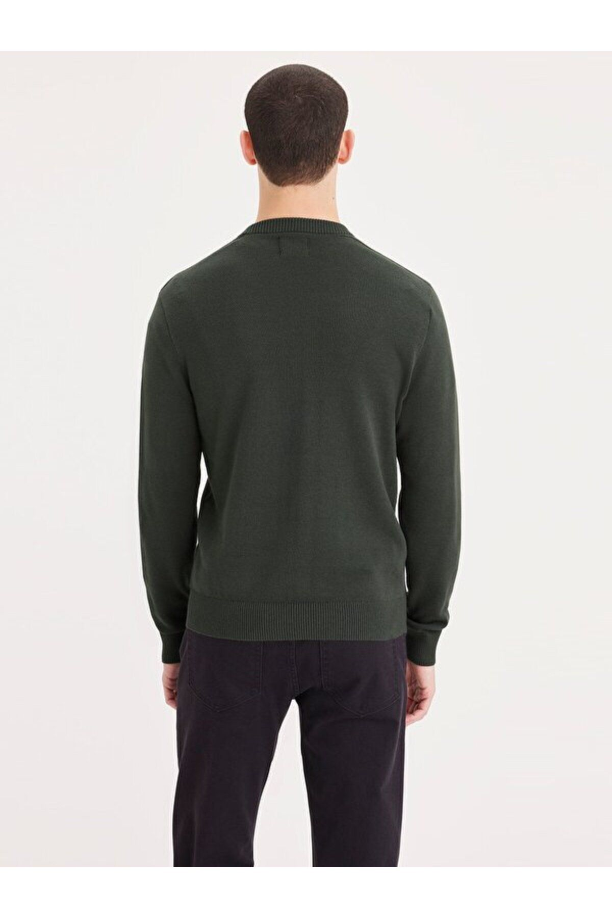 Dockers Erkek Minimalist Sweatshirt - Günlük & Şık, Uzun Kol, Yuvarlak Yaka Secondary image