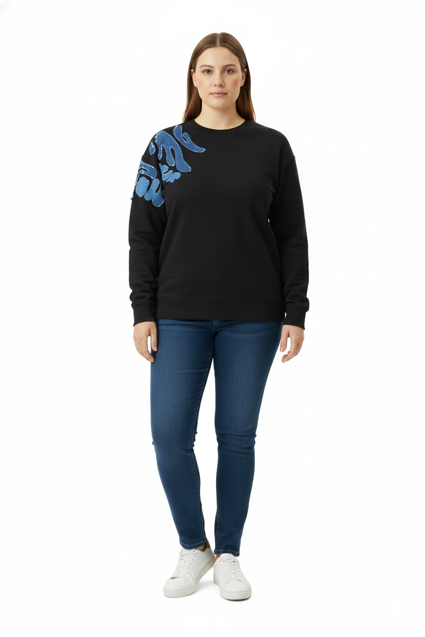 Faik Sönmez Kadın Sweatshirt UW26SWT007 Main image