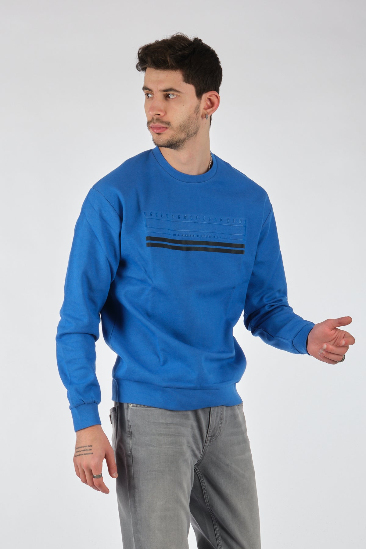 Gmg Fırenze Oversize Erkek Sweatshirt - Minimalist ve Rahat Secondary image