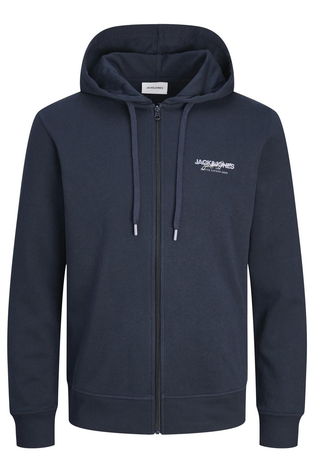Jack&Jones Oversize Fermuarlı Kapüşonlu Erkek Sweatshirt - Minimalist Tarz