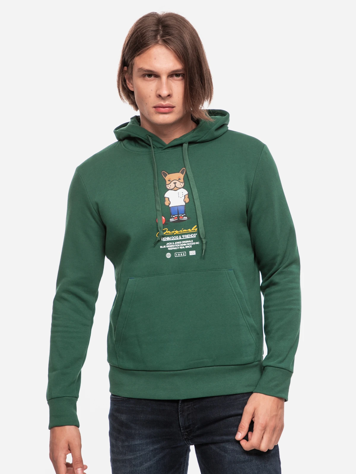Jack&Jones Oversize Kapüşonlu Sweatshirt - Rahat ve Şık Secondary image