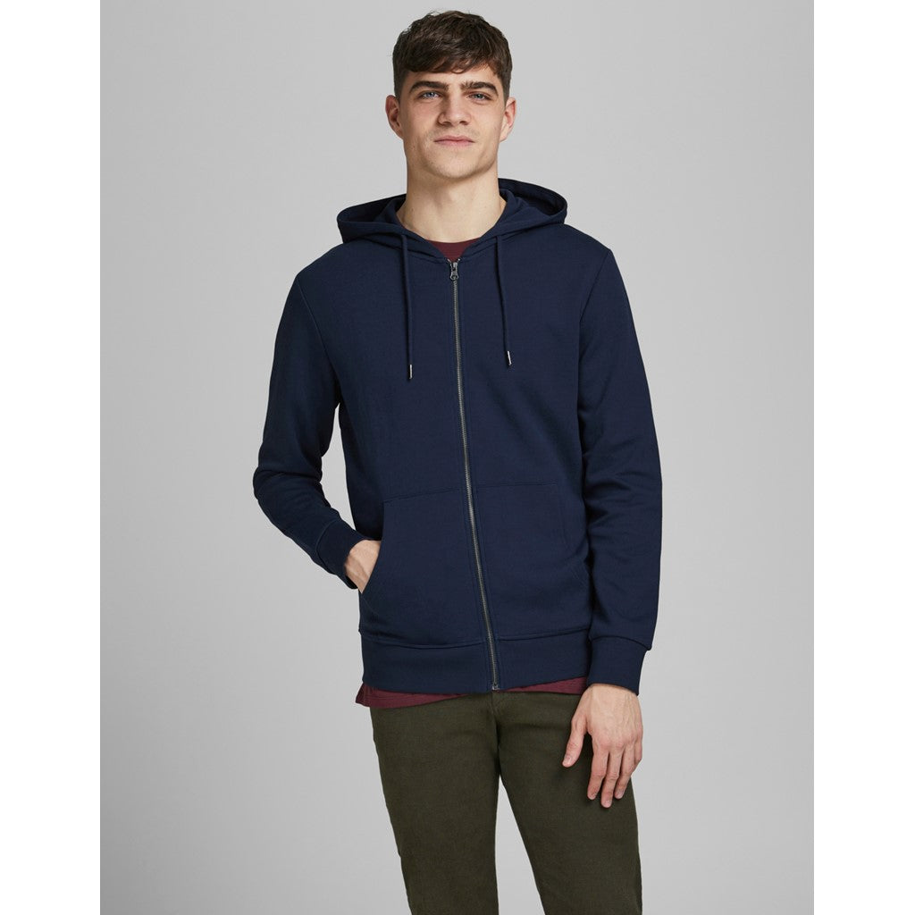 Jack&Jones Oversize Fermuarlı Kapüşonlu Erkek Sweatshirt - Günlük ve Spor Secondary image