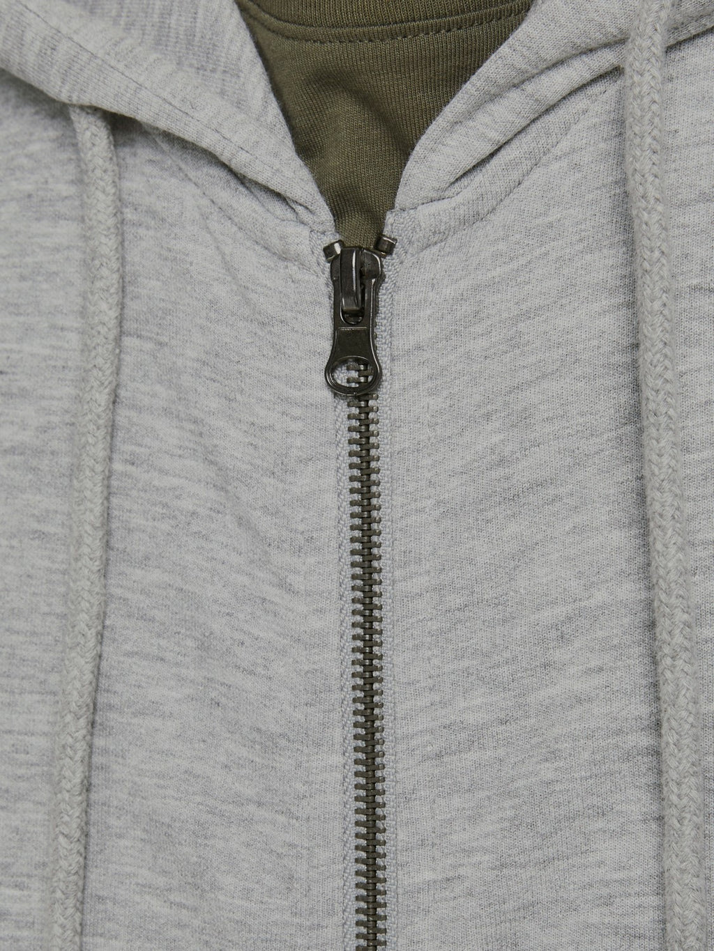 Jack&Jones Oversize Fermuarlı Kapüşonlu Erkek Sweatshirt - Günlük ve Spor