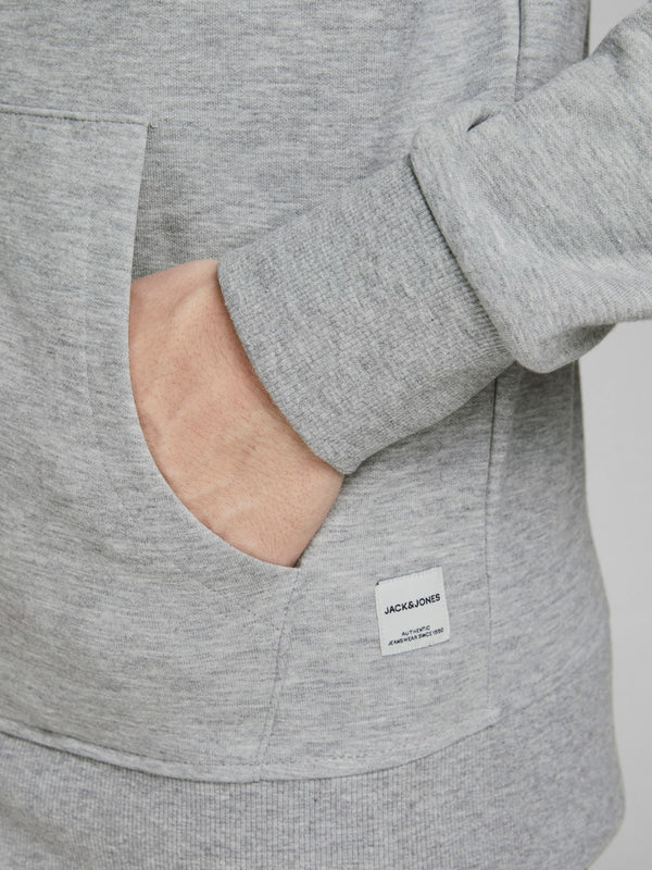 Jack&Jones Oversize Fermuarlı Kapüşonlu Erkek Sweatshirt - Günlük ve Spor