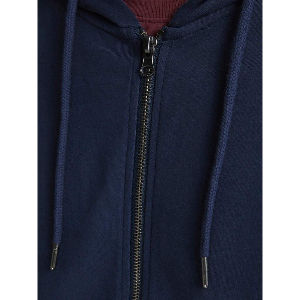 Jack&Jones Oversize Fermuarlı Kapüşonlu Erkek Sweatshirt - Günlük ve Spor