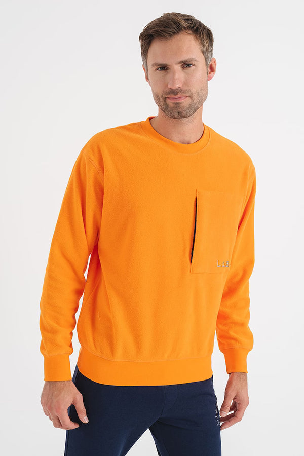 Jack&Jones Erkek Oversize Sweatshirt - Minimalist Stil - Günlük Kullanım
