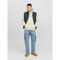 Jack&Jones Erkek Oversize Kapüşonlu Sweatshirt - Rahat ve Şık