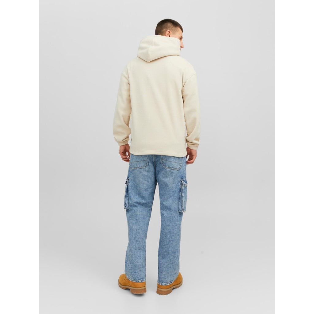 Jack&Jones Erkek Oversize Kapüşonlu Sweatshirt - Rahat ve Şık