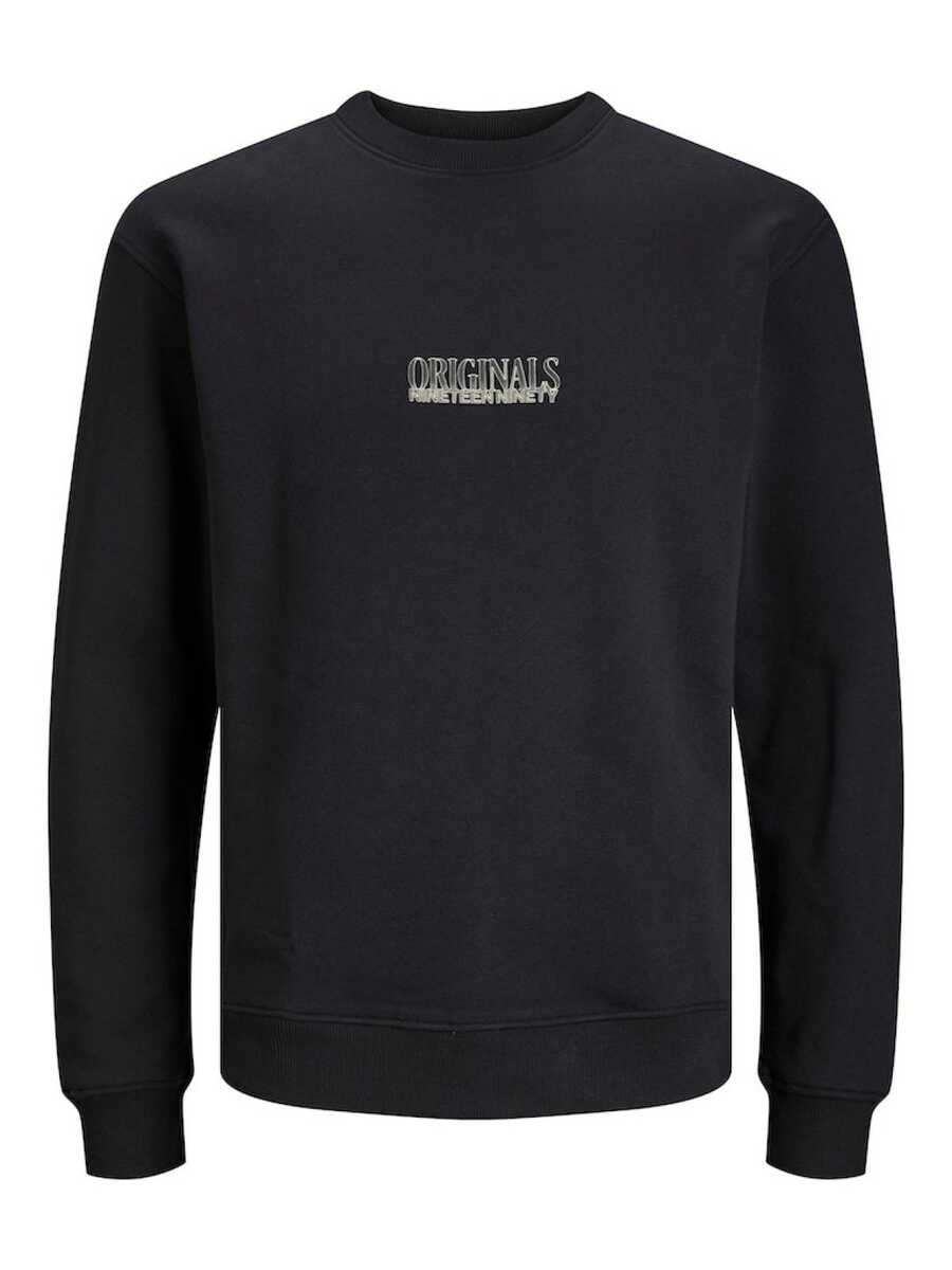 Jack&Jones Oversize Erkek Sweatshirt - Minimalist Günlük Stil İkincil görsel