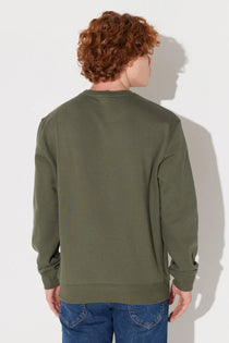 Lee Erkek Regular Fit Bisiklet Yaka Pamuk Muflon Uzun Kollu Sweatshirt
