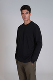 Lufian Minimalist Uzun Kol Regular Fit Erkek Sweatshirt - Günlük Şıklık
