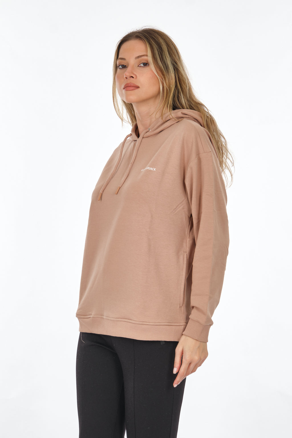 Lumberjack Oversize Kapüşonlu Kadın Sweatshirt - Rahat ve Şık!