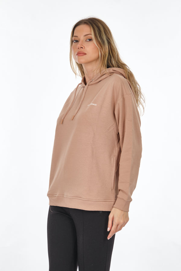 Lumberjack Oversize Kapüşonlu Kadın Sweatshirt - Rahat ve Şık!