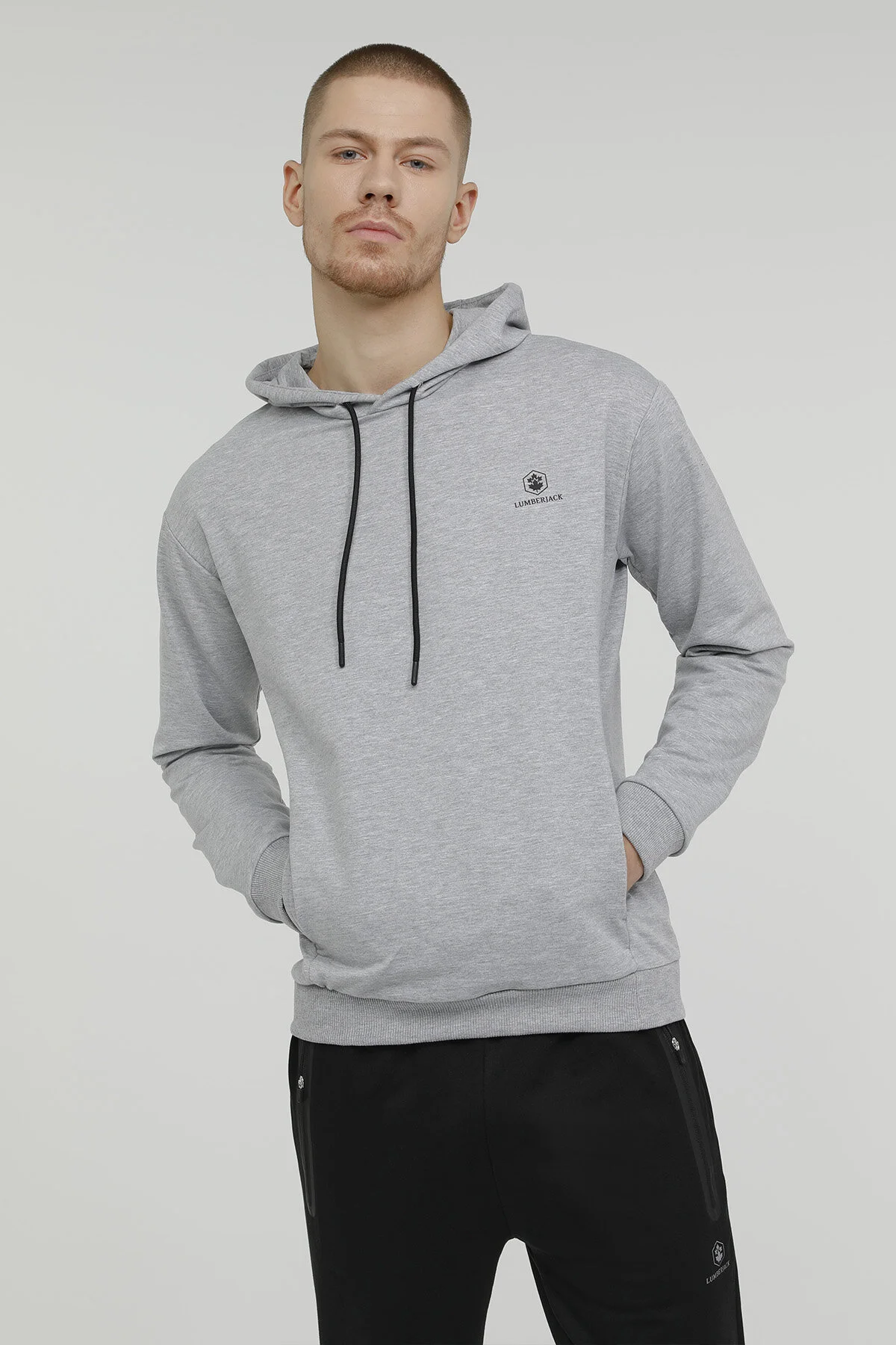 Lumberjack Oversize Kapüşonlu Sweatshirt Erkek - Rahat ve Şık Günlük Stil Secondary image