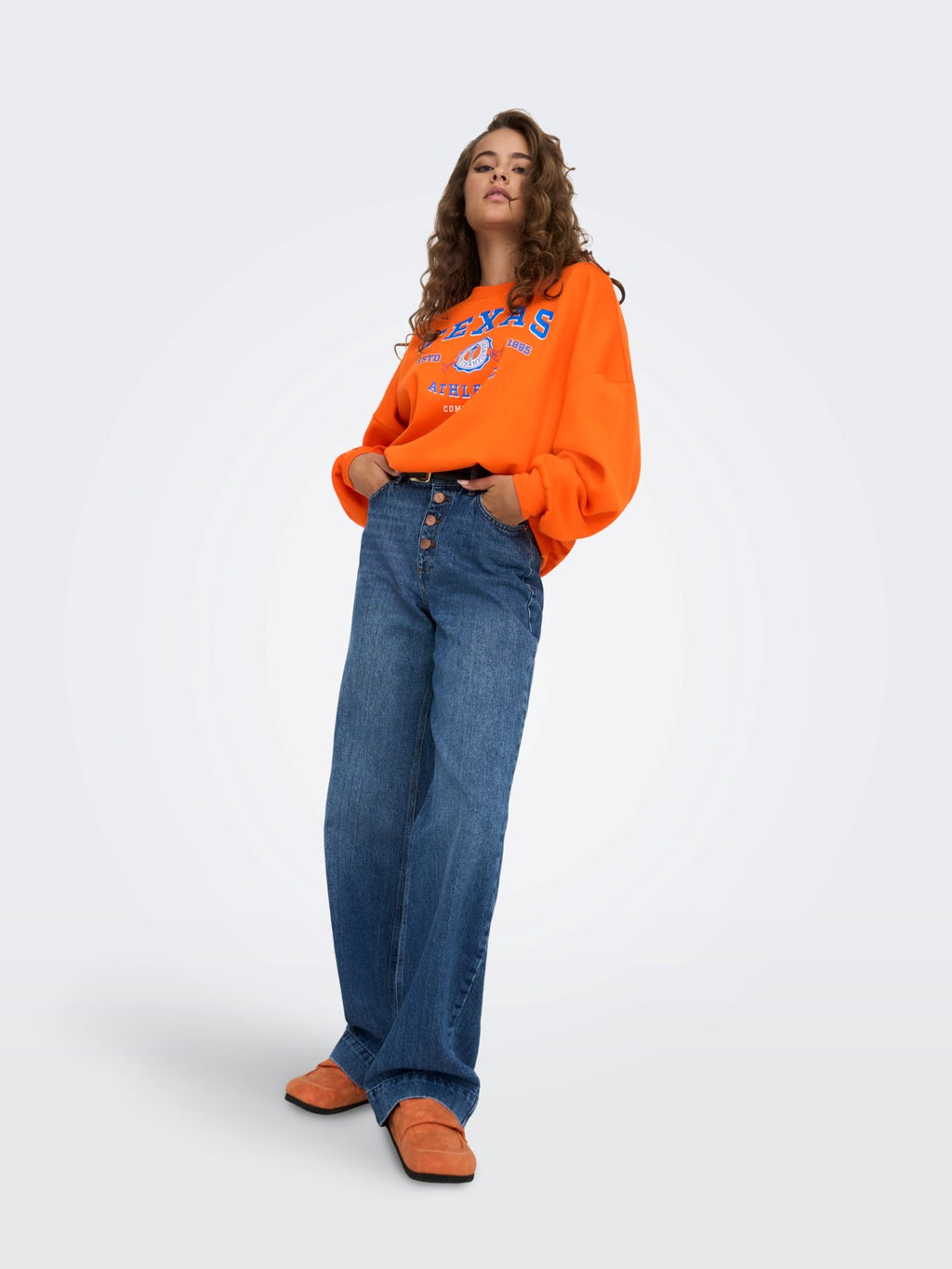 Only Oversize Crop Sweatshirt - Rahat ve Şık Günlük Stil