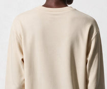 Scl Kadın Bisiklet Yaka Cepli Asimetrik Tasarım Uzun Kollu Sweatshirt