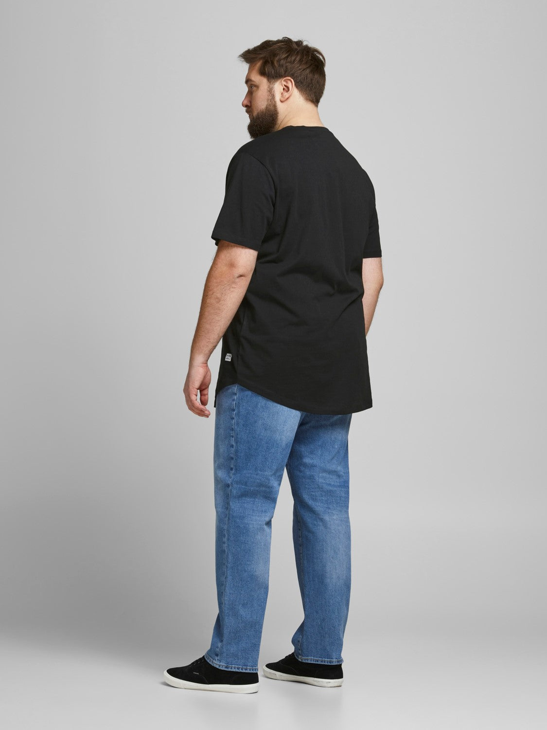 Jack&Jones Oversize Minimalist Erkek T-Shirt - Günlük Kullanım