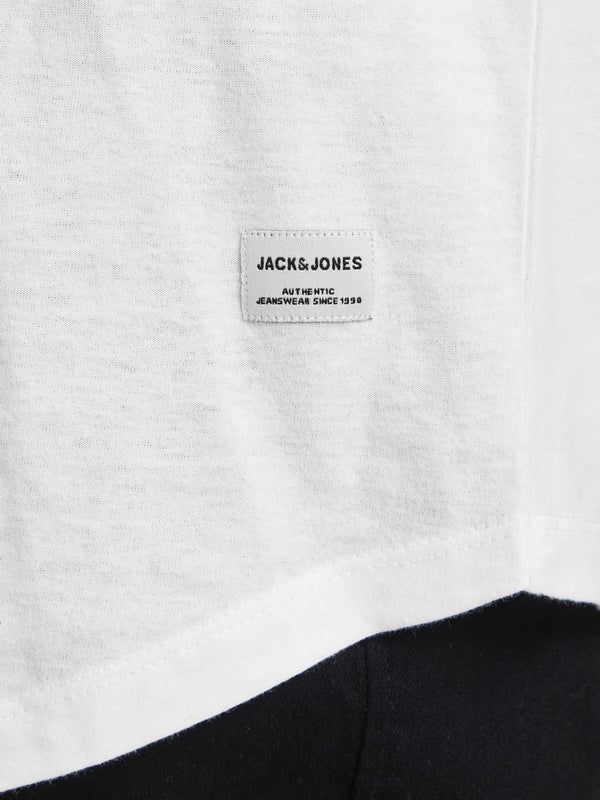 Jack&Jones Oversize Minimalist Erkek T-Shirt - Günlük Kullanım
