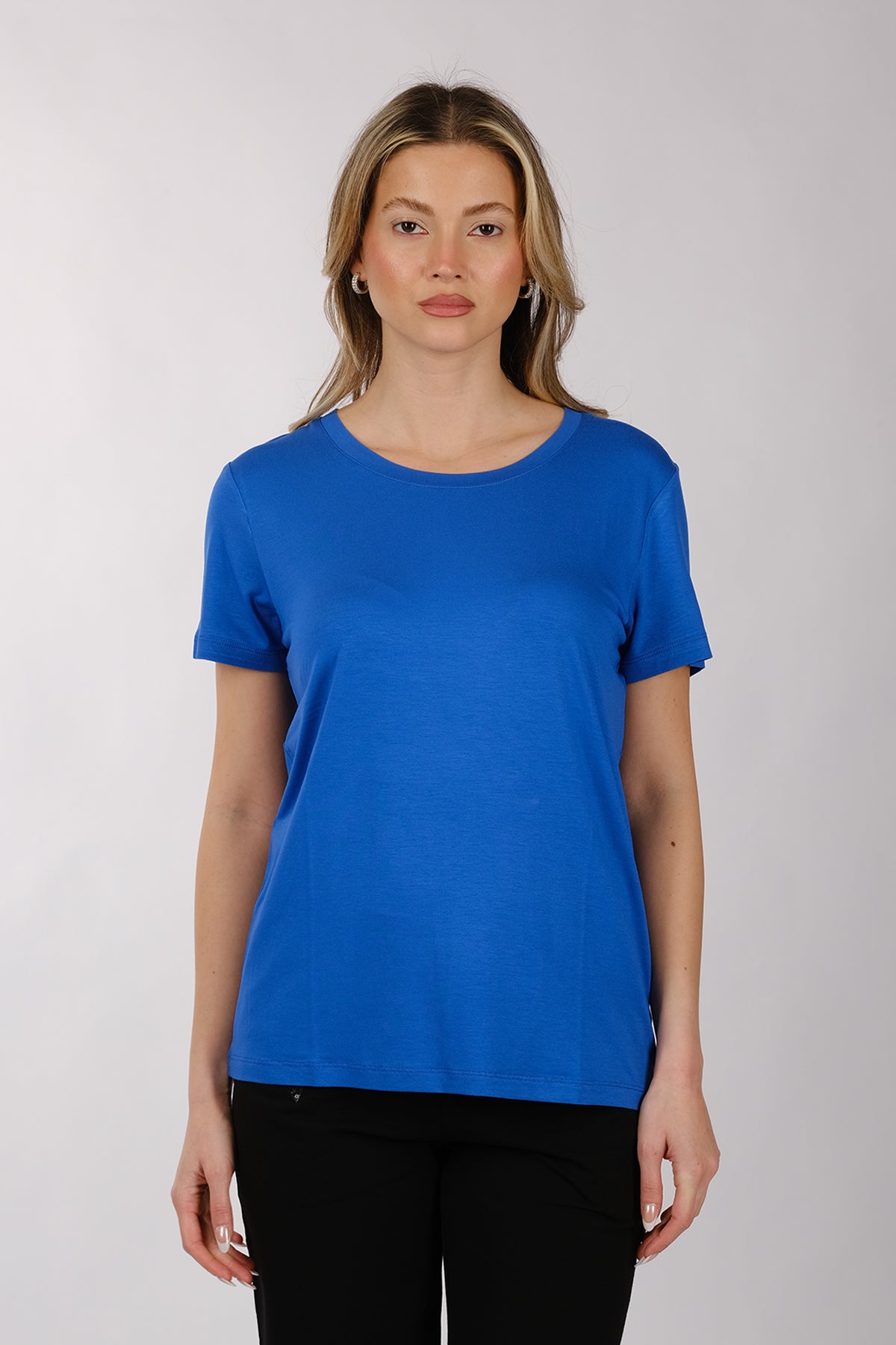 Daido Kadın Oversize T-Shirt - Kısa Kol Yuvarlak Yaka Minimalist Günlük