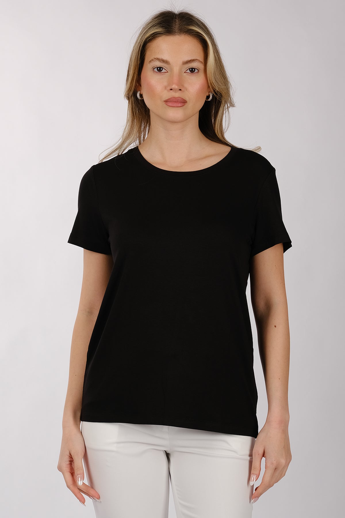 Daido Kadın Oversize T-Shirt - Kısa Kol Yuvarlak Yaka Minimalist Günlük