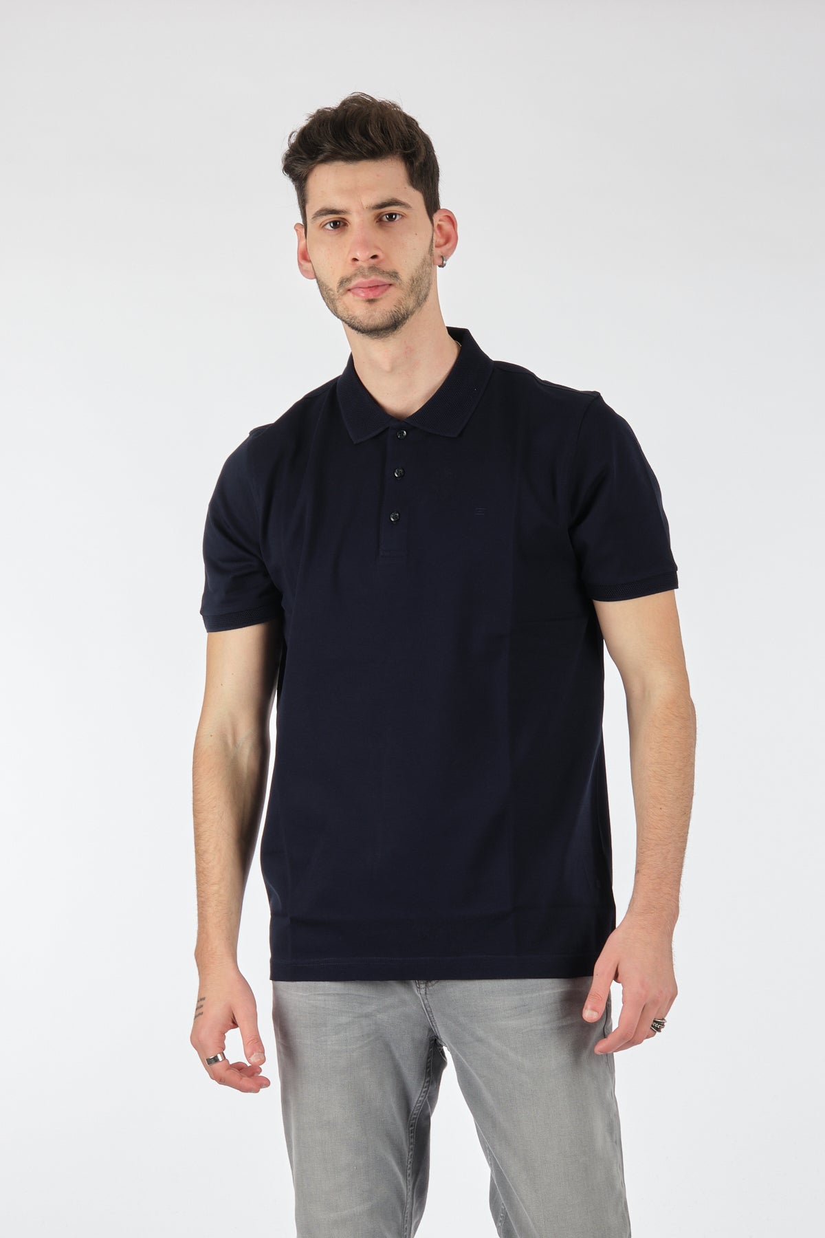 Ecer Erkek Polo Yaka Kısa Kol T-Shirt - Regular Fit - Günlük Main image