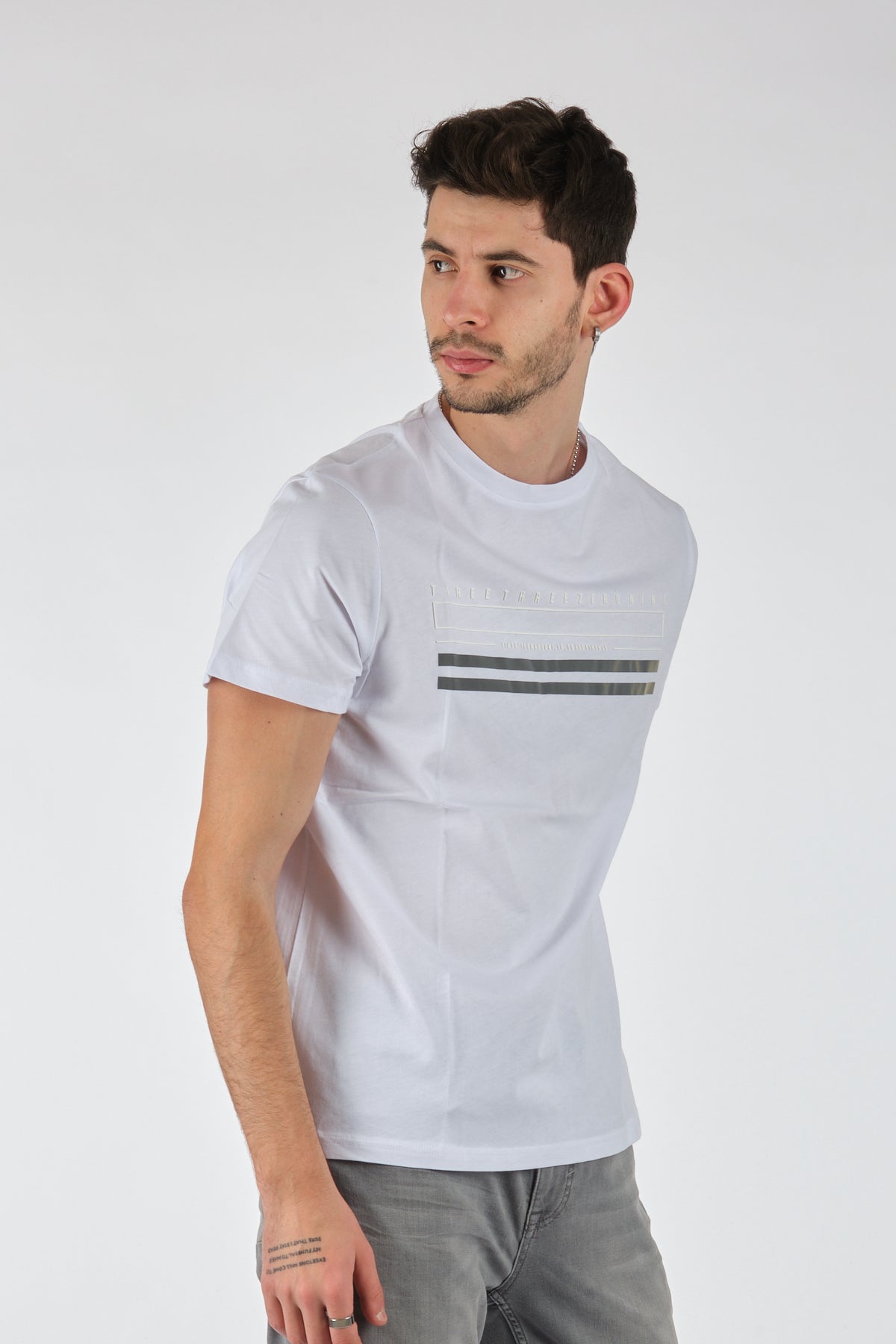 Gmg Fırenze Oversize Minimalist Erkek T-Shirt - Kısa Kol - Rahat Kesim Secondary image