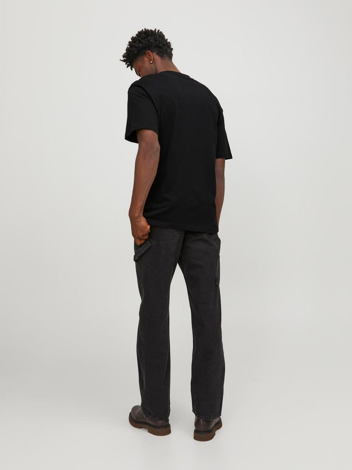 Jack&Jones Oversize Minimalist Erkek T-Shirt - Rahat Kesim Kısa Kol