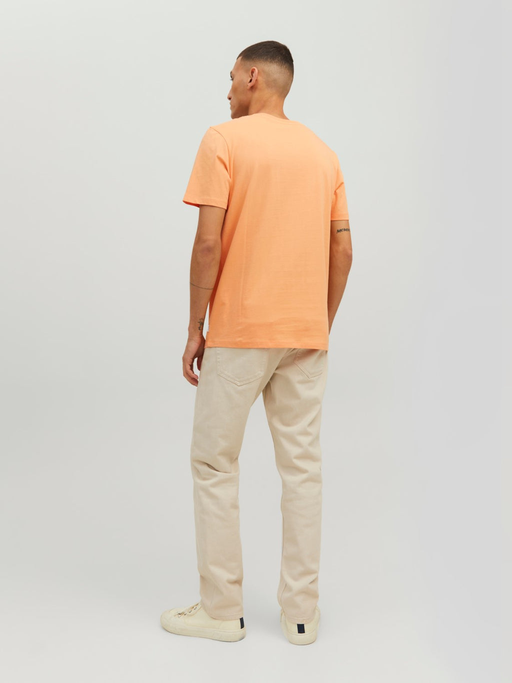 Jack&Jones Oversize Erkek T-Shirt - Minimalist Stil, Günlük Kullanım