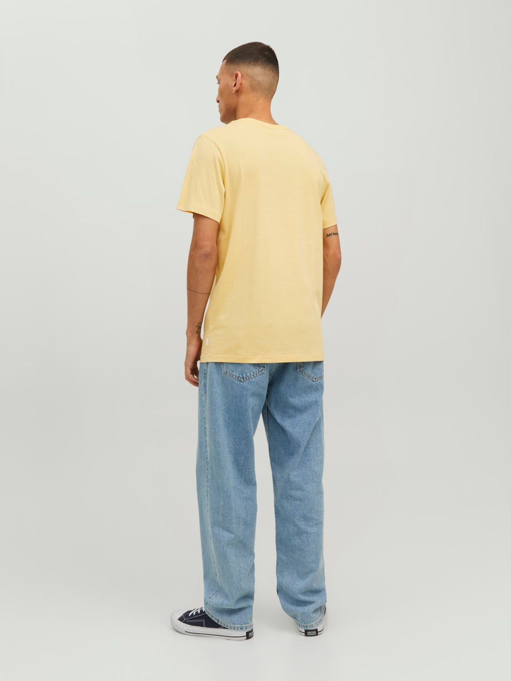Jack&Jones Oversize Erkek T-Shirt - Minimalist Stil, Günlük Kullanım