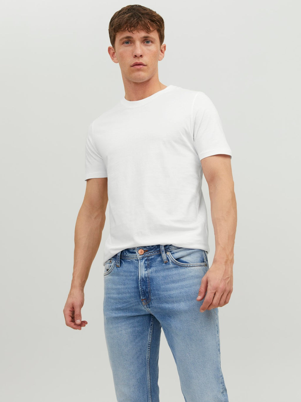 Jack&Jones Oversize Erkek T-Shirt - Minimalist Stil, Günlük Kullanım