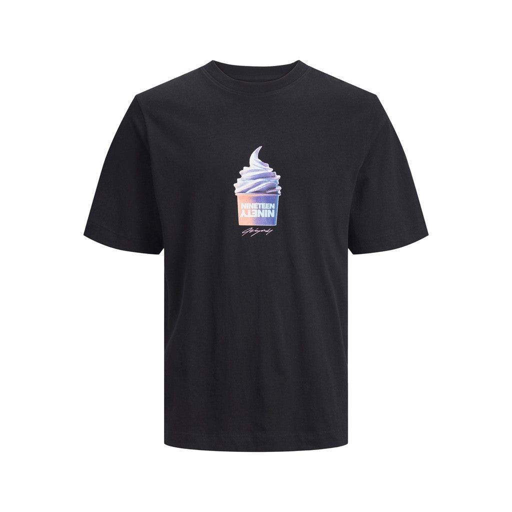Jack&Jones Oversize Erkek T-Shirt - Kısa Kol Yuvarlak Yaka - Streetwear Tarzı Main image