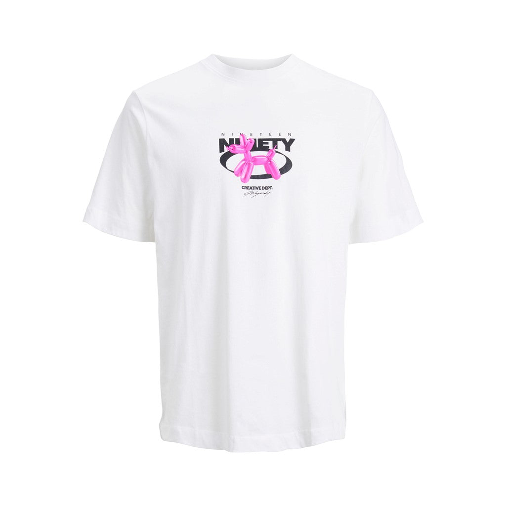 Jack&Jones Oversize Erkek T-Shirt - Kısa Kol Yuvarlak Yaka - Streetwear Tarzı Secondary image