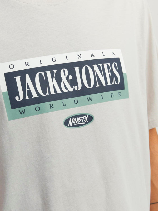 Jack&Jones Minimalist Oversize Erkek T-Shirt - Günlük Stil