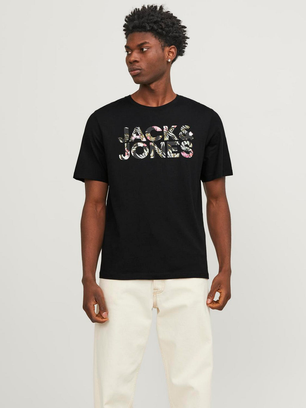 Jack&Jones Oversize Minimalist Erkek T-Shirt - Günlük Kullanım