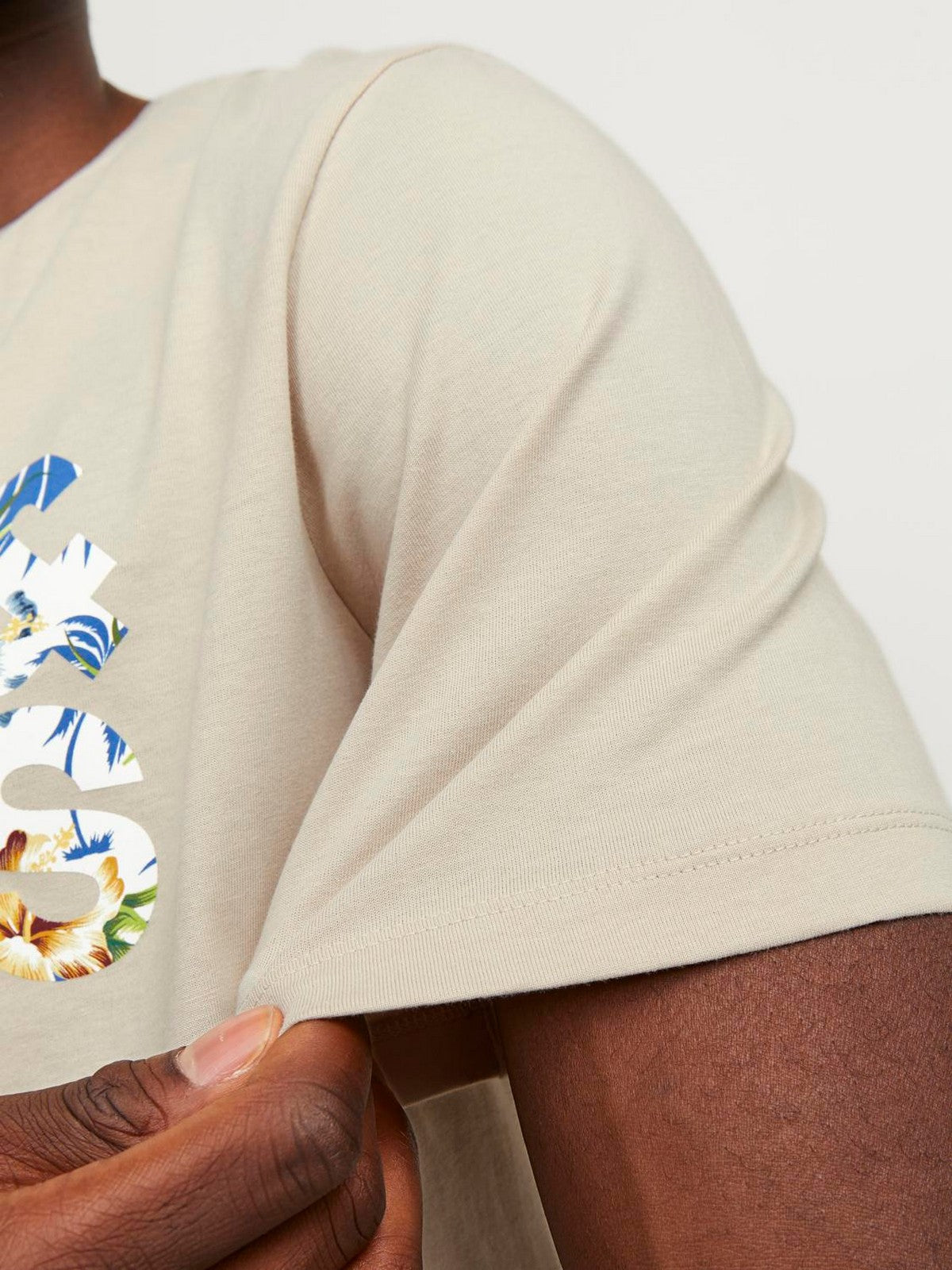 Jack&Jones Oversize Minimalist Erkek T-Shirt - Günlük Kullanım