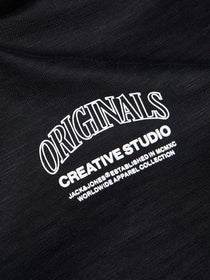 Jack&Jones Oversize Minimalist Erkek T-Shirt - Kısa Kol - Günlük